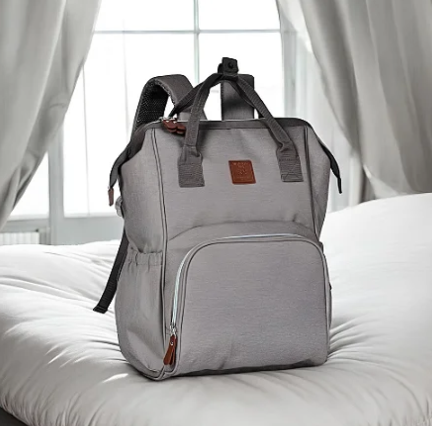 Mommy Bag with Folding Baby Bed