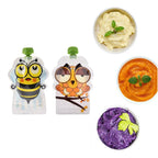 8 Pcs Sealed Complementary Food Pouch