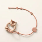 6pcs Silicone Baby Toy & Pacifier Straps