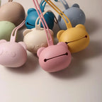 Panda-Shaped Silicone Pacifier Case