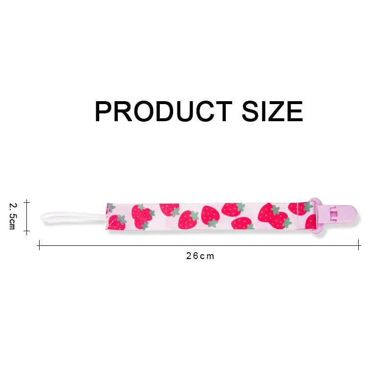 3 Pcs Baby Pacifier Clip Set