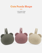 Panda-Shaped Silicone Pacifier Case