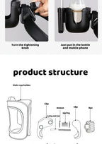 Baby Stroller Cup and Phone Holder
