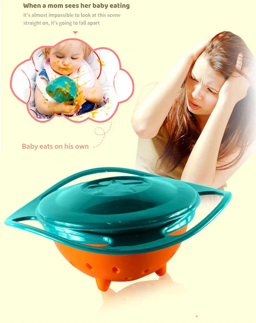 Baby Feeding Gyro Bowl