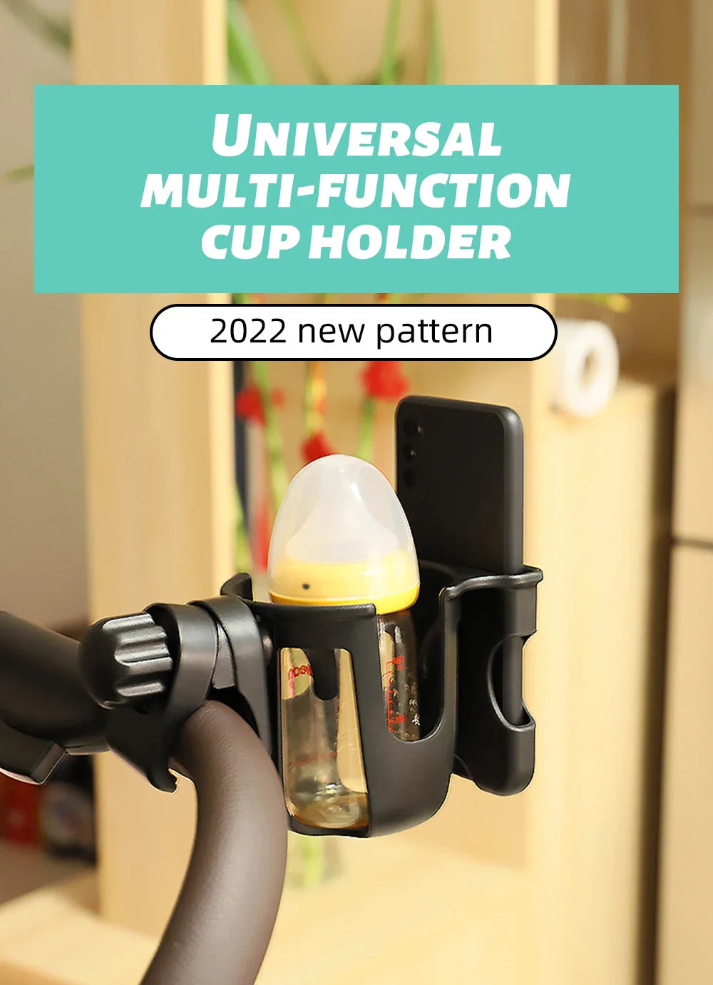 Baby Stroller Cup and Phone Holder