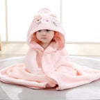 Cartoon Animal Hooded Baby Towels