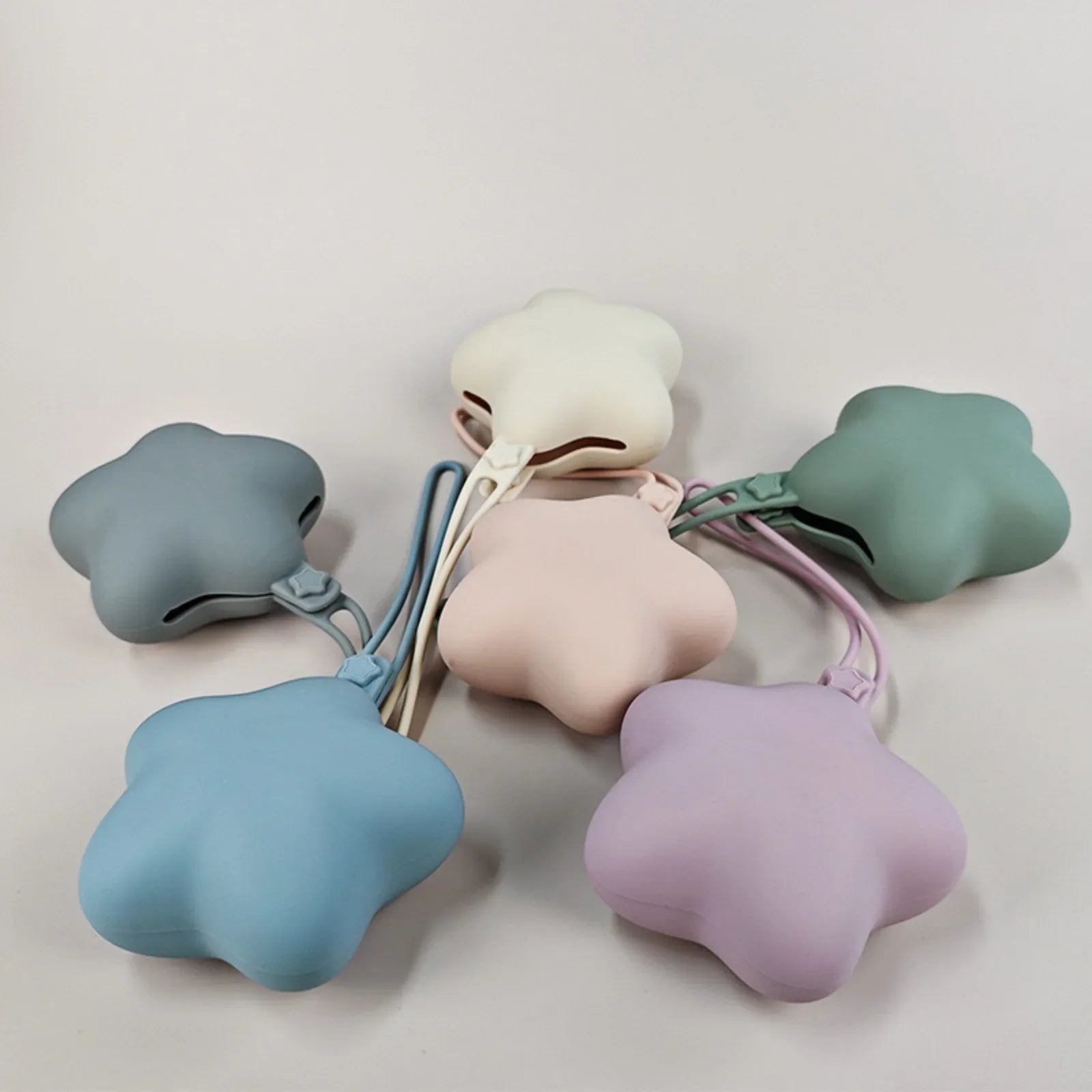 Star Silicone Pacifier Storage Bag