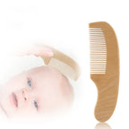 Newborn Baby Wooden Hair Brush