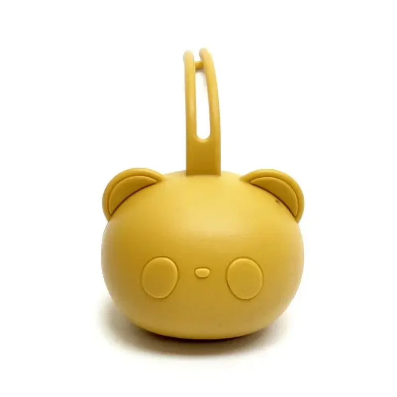 Panda-Shaped Silicone Pacifier Case