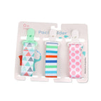 3 Pcs Baby Pacifier Clip Set