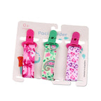 3 Pcs Baby Pacifier Clip Set