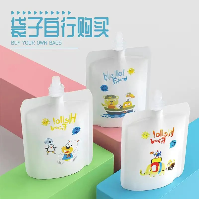 8 Pcs Sealed Complementary Food Pouch