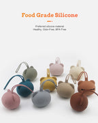 Panda-Shaped Silicone Pacifier Case