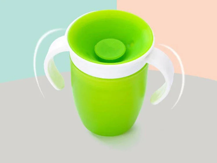 360° Rotating Baby Learning Drinking Cup