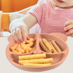 Silicone baby feeding set