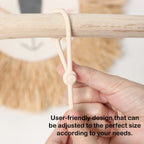 6pcs Silicone Baby Toy & Pacifier Straps