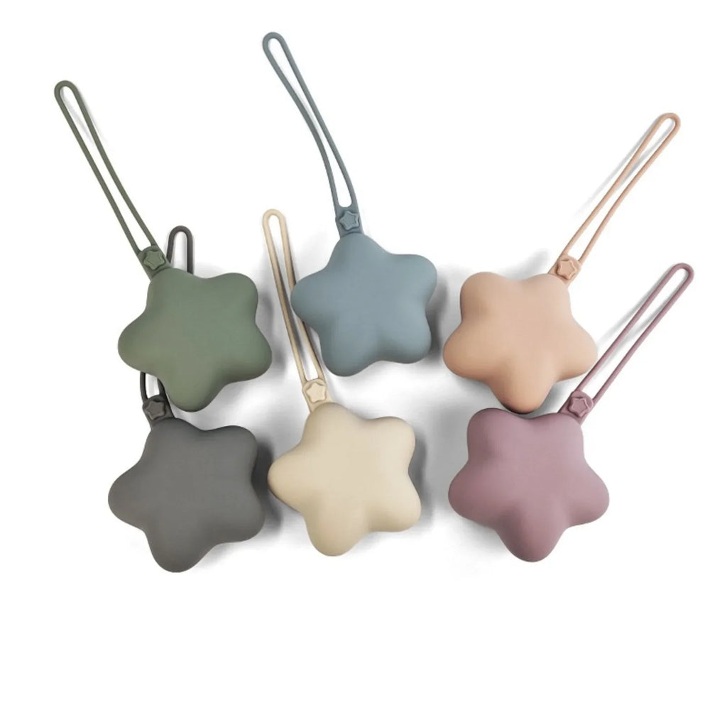 Star Silicone Pacifier Storage Bag